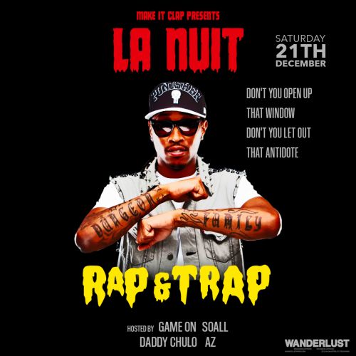 La nuit Rap & Trap au Wanderlust