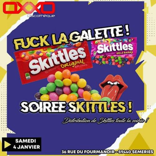 Fuck la galette soirée skittele