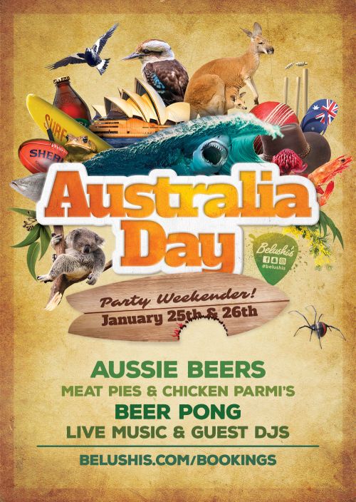 Australia Day 2020 in Paris at Belushi’s GDN