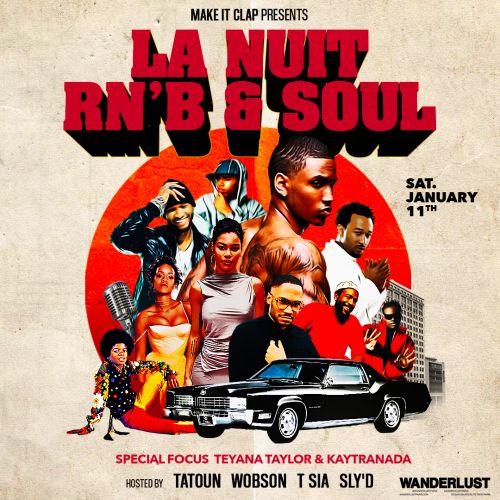 La nuit RnB & Soul au Wanderlust