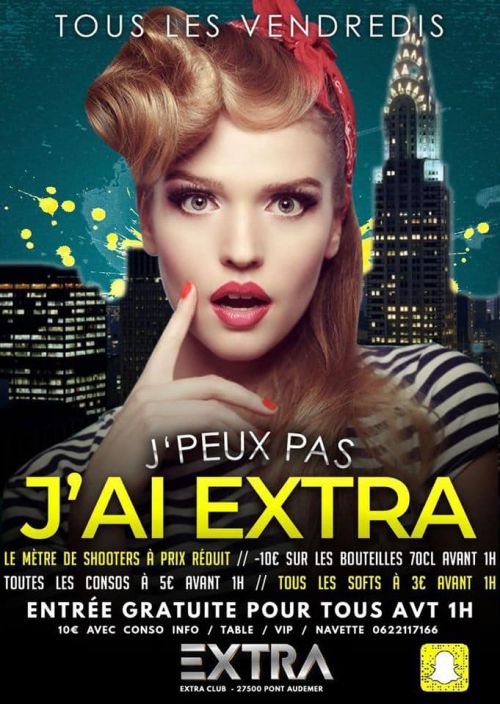 JE PEUX PAS J’AI EXTRA CLUB