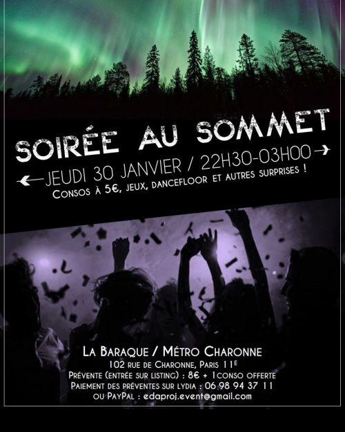 Soirée au sommet