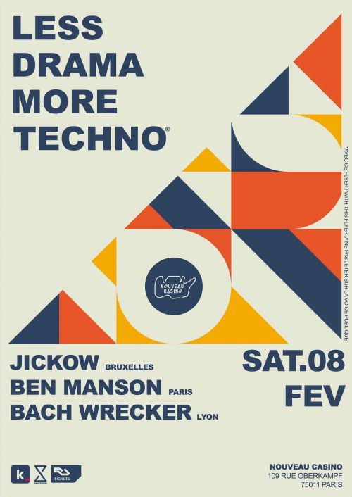 LESS DRAMA MORE TECHNO #19