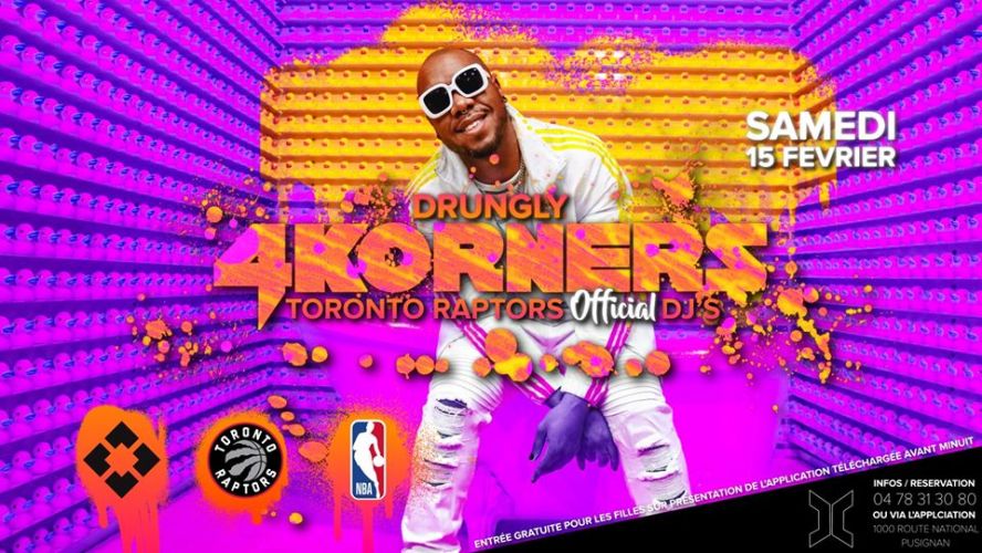 ★ 4KORNERS – TORONTO RAPTORS OFFICIAL DJ’S ★