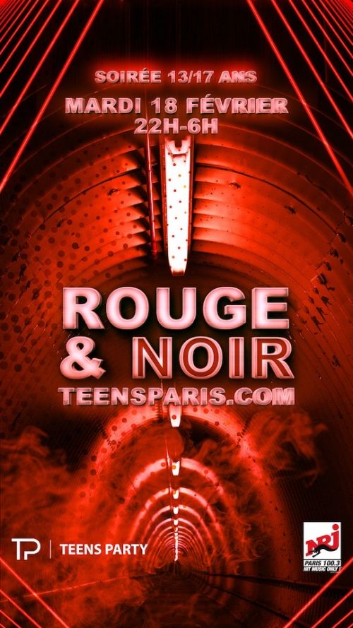 TEENS PARTY® ROUGE & NOIR