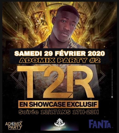 ADOMIX PARTY #2 SHOWCASE T2R / SFE / SACHA SADOK