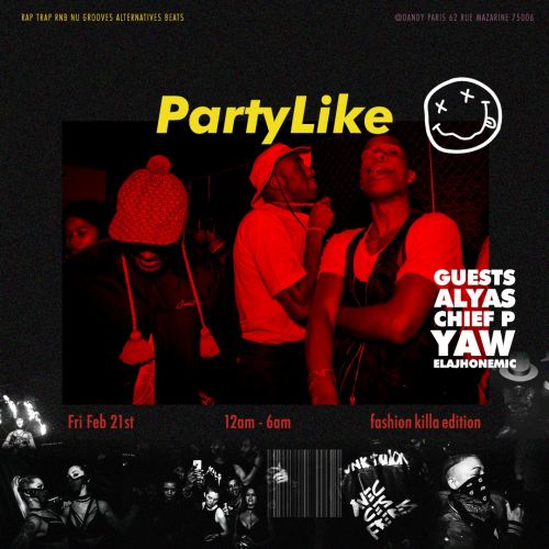 Party Like – Hip hop friday night