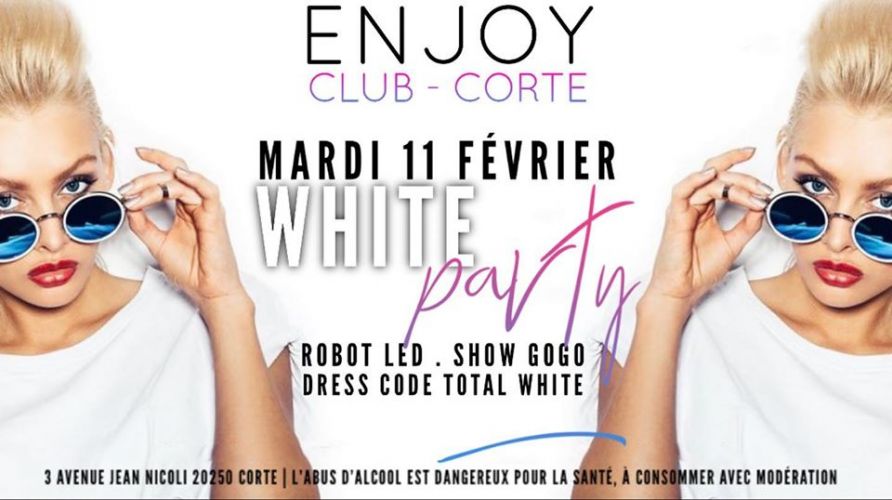 #ENJOY CE SOIR La WHITE PARTY