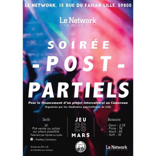 Soirée POST Partiels