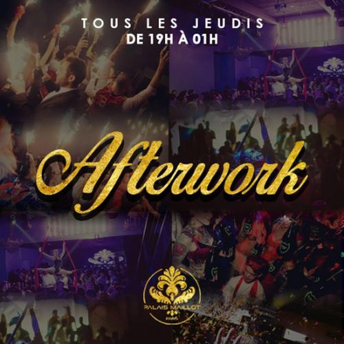 AFTERWORK @ PALAIS MAILLOT ( 1000M2 DE CLUB + UNE ÉNORME TERRASSE FUMEUR)