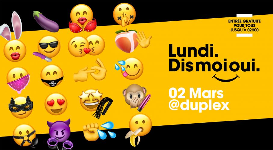 LUNDI. Dis moi oui