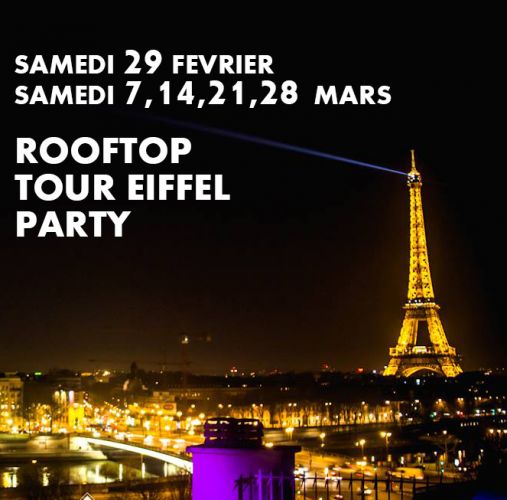 ROOFTOP TOUR EIFFEL PARTY (GRATUIT avec INVITATION à TELECHARGER)