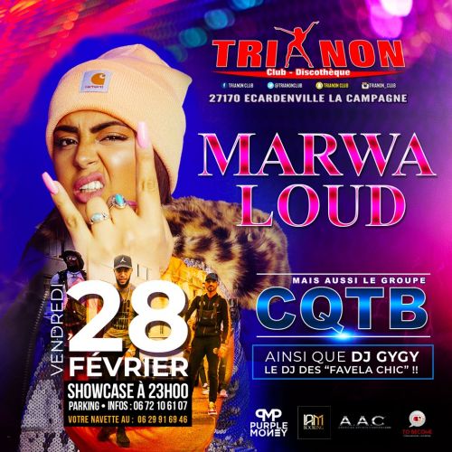 Marwa loud en show case