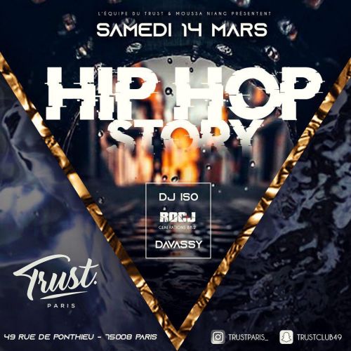 HIP HOP STORY (GRATUIT POUR TOUS AVANT 1H00)