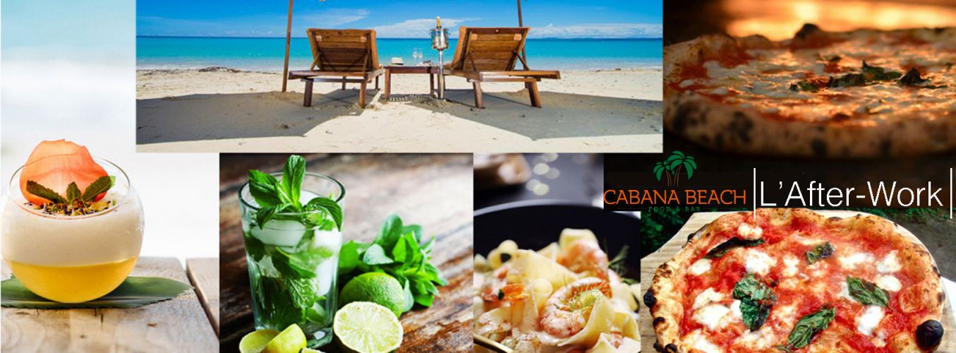 L’afterwork du Cabana : Tapas, Pizza, Happy-Hour