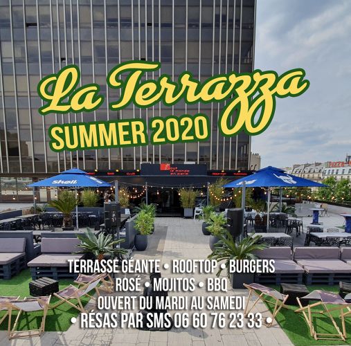 LA TERRAZZA SUR LES TOITS DE PARIS EN MODE CHILL (TERRASSE GÉANTE / ROOFTOP / BURGERS / GRATUIT)