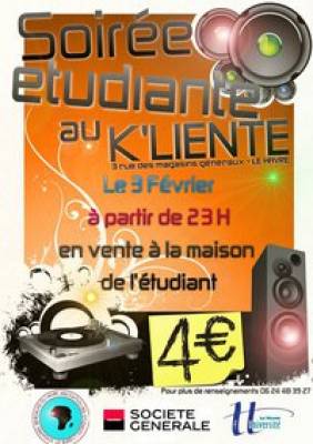 Soirée étudiante
