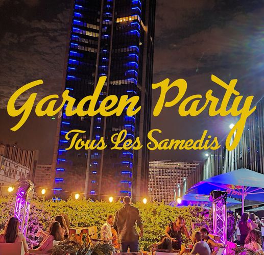 GARDEN PARTY SUR LES TOITS DE PARIS (GRATUIT / TERRASSE GÉANTE / DJ / RESTAURANT / ROOFTOP / MOJITOS