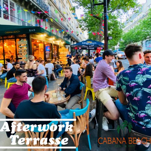 L’afterwork du Cabana : paillote & terrasse