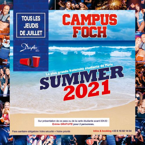 CAMPUS FOCH – SUMMER 2021