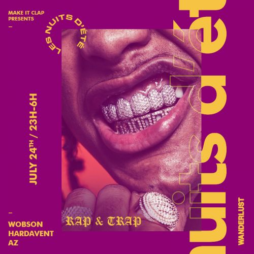 LA NUIT D’ÉTÉ RAP & TRAP