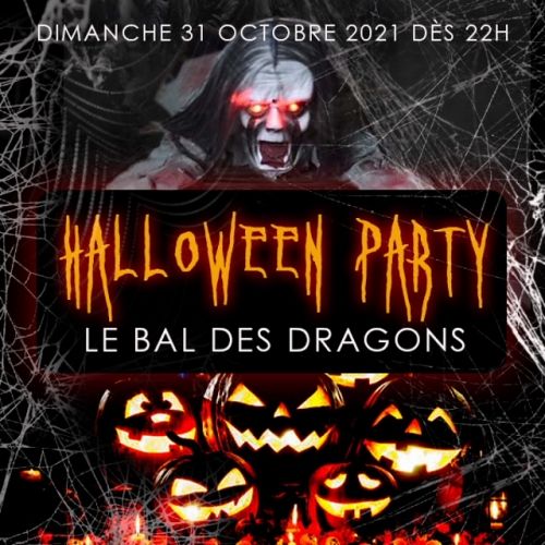 LE BAL DES DRAGONS HALLOWEEN PARTY LOFT GÉANT HANTÉ DE 1000M2