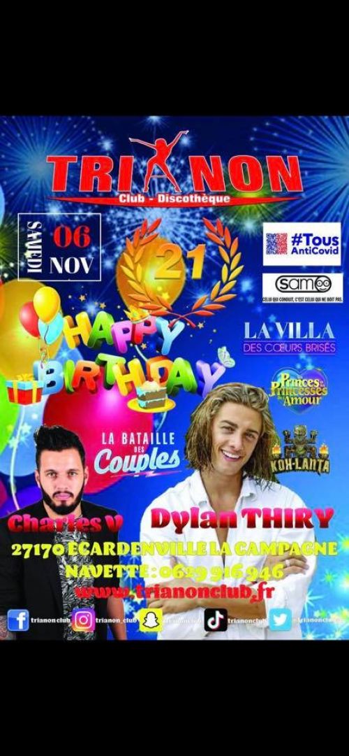 21 ème ANNIVERSAIRE DU TRIANON