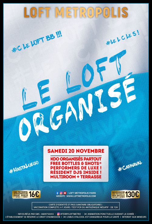 LOFT ORGANISÉ