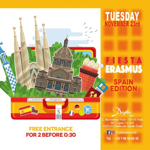 FIESTA ERASMUS – SPAIN EDITION