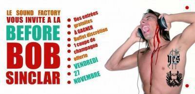 Before BOB SINCLAR