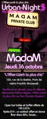 AFTER-WORK @ MADAM