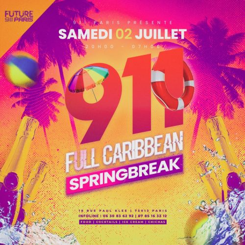911 Full Caribbean Springbreak !