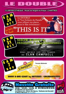 Schwepps; tournée National