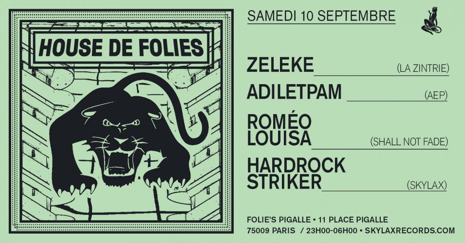 House de Folies w/ Zeleke, Adiletpam, Romeo Louisa & Hardrock Striker