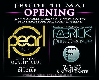 Opening Fabrick/Pearl