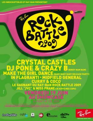 RAY-BAN ROCK BATTLE 2009 LA FINALE !!!