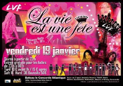 LVF LA VIE EST UNE FETE!