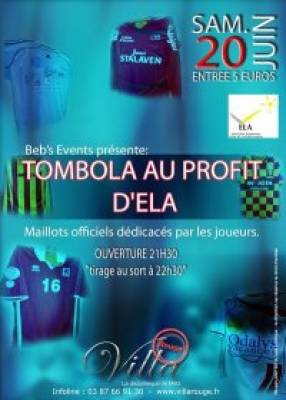 Tombola au profit d’ELA