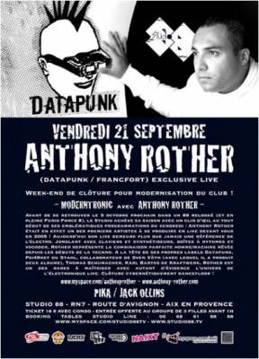 MODERN TRONIC TOUR : ANTHONY ROTTERS