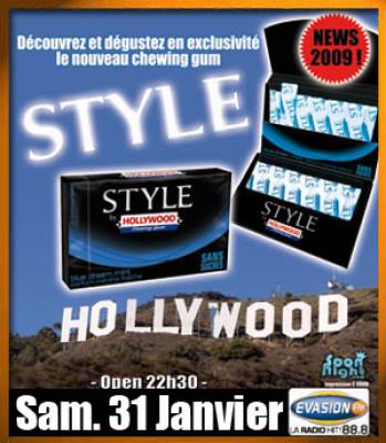 Soirée hollywood style