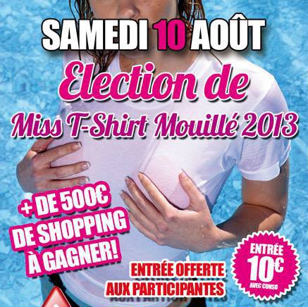 Election de Miss T-shirt mouillé 2013