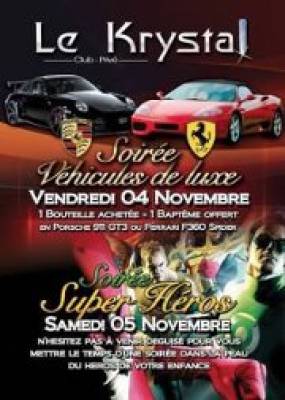 Soirée voitures de luxe