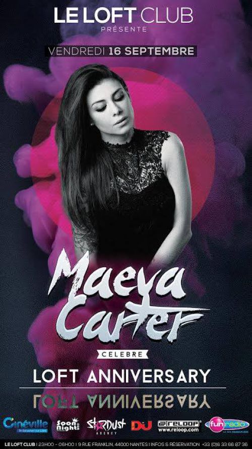 Anniversaire du LOFT ◈ Maeva Carter ◈ Vendredi 16 Sept