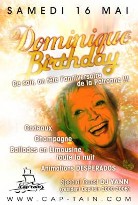 Dominique BIRTHDAY