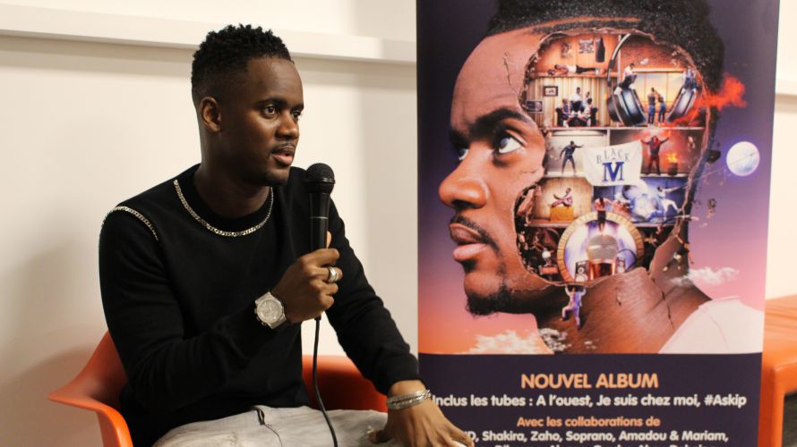 Interview Black M @ SONY MUSIC