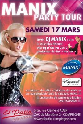 Manix Party Tour