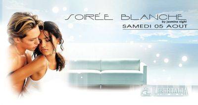 soiree blanche en plein air