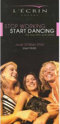 Stop Working, Star Dancing
