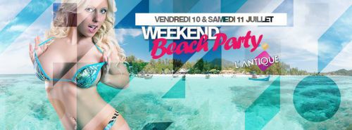 WEEK END BEACH PARTY