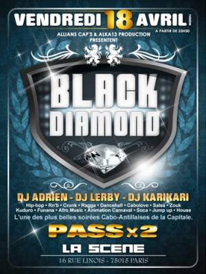 BLACK DIAMOND-DJs Adrien Karikari Lerby-Ladies free av 00h30